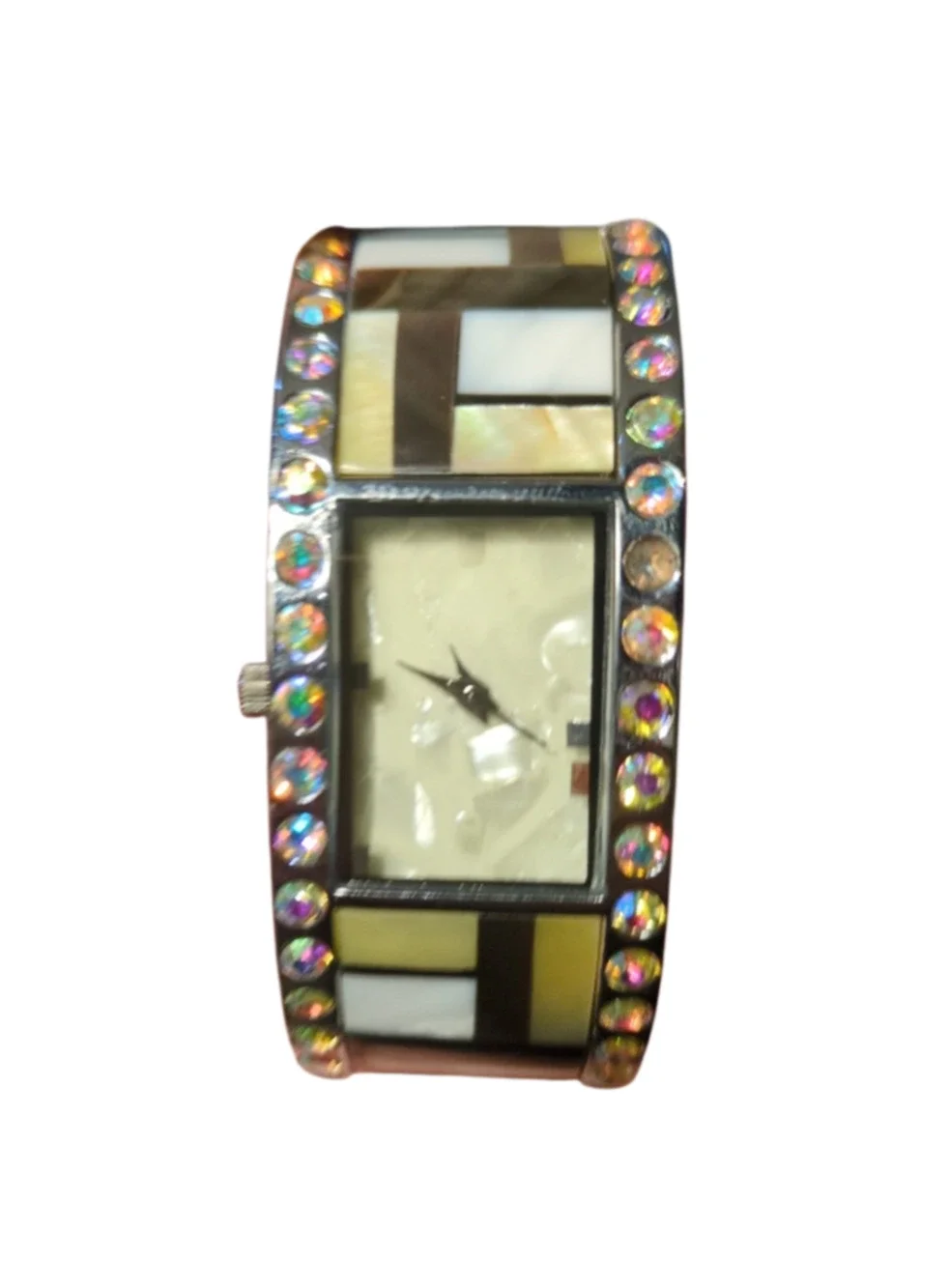 Lot of 5 Metal Cuff Watches